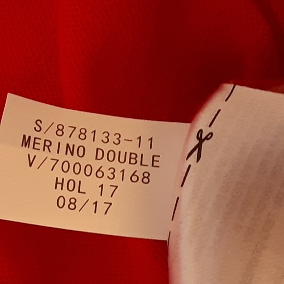 Banana Republic Merino Double Cuff Crew Neck Pullover Size Medium - Picture 6 of 10